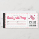 Search for babysit postcards Voucher