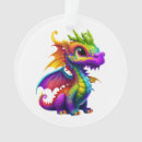 Search for dragon christmas tree decorations Rainbow
