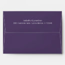 Search for dark purple envelopes Return address