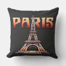 Search for eiffel tower cushions Europe