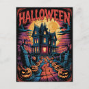 Search for vintage halloween art postcards Pumpkins