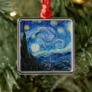 Search for vincent van gogh christmas tree decorations The starry night