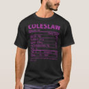 Search for coleslaw tshirts Thanksgiving