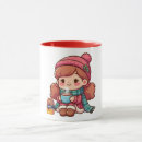 Search for vintage cocoa mugs Winter
