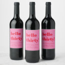 Search for 30th birthday bottle labels Unique