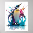 Search for penguin illustration posters Animal