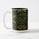 Search for dark green coffee mugs Pattern