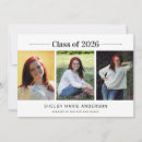 Search for white graduation invitations Classic