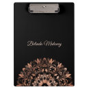 Search for rose gold chic clipboards Black