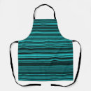 Search for turquoise and black aprons Abstract