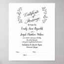 Search for marriage certificate posters Modern