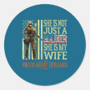 Search for proud wife stickers Army