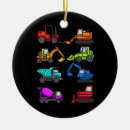 Search for construction vehicle christmas tree decorations Vehicles
