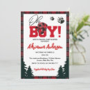 Search for buffalo plaid baby shower invitations Rustic