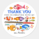 Search for fish birthday stickers Reel fun