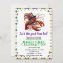 Search for mardi gras crawfish invitations Seafood boil