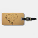 Search for love heart luggage tags Beach