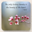 Search for inspirational quotes coasters Beauty
