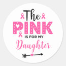 Search for for my daughter stickers Breast cancer