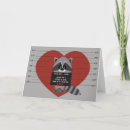 Search for raccoon valentines day cards Partner in crime