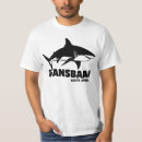 Search for swimming with sharks tshirts Great white shark