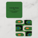Search for mid century business cards Modern