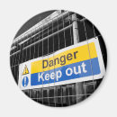 Search for caution magnets Hazard