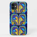 Search for eternity iphone cases Blue