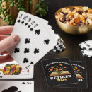Search for retirement playing cards Retired 2026