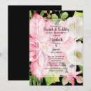Search for december bridal shower invitations Poinsettia