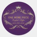 Search for purple and gold princess stickers Elegant