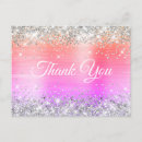 Search for rainbow thank you cards Glitter