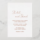 Search for monochromatic wedding invitations Classic