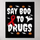 Search for say no to drugs posters Red