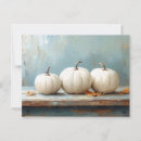 Search for vintage autumn painting postcards Pumpkin