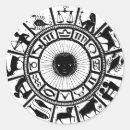 Search for zodiac wheel stickers Vintage