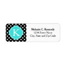 Search for quatrefoil return address labels Blue