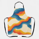 Search for orange stripes aprons Colourful