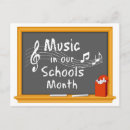 Search for music instructor postcards School