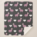 Search for pink llama blankets Animals