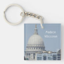 Search for state of wisconsin key rings Souvenir