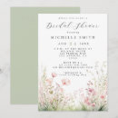 Search for delicate bridal shower invitations Pastel
