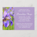 Search for purple iris invitations Irises