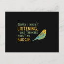 Search for budgerigar postcards Parakeet