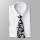 Search for black white rose ties Chic