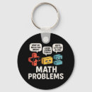 Search for math problem key rings Funny
