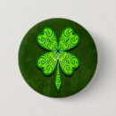 Search for four leaf clover badges Good luck charm