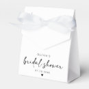 Search for bridal shower favours Elegant