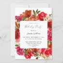 Search for red rose invitations Watercolor