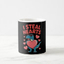 Search for t rex valentine mugs Heart